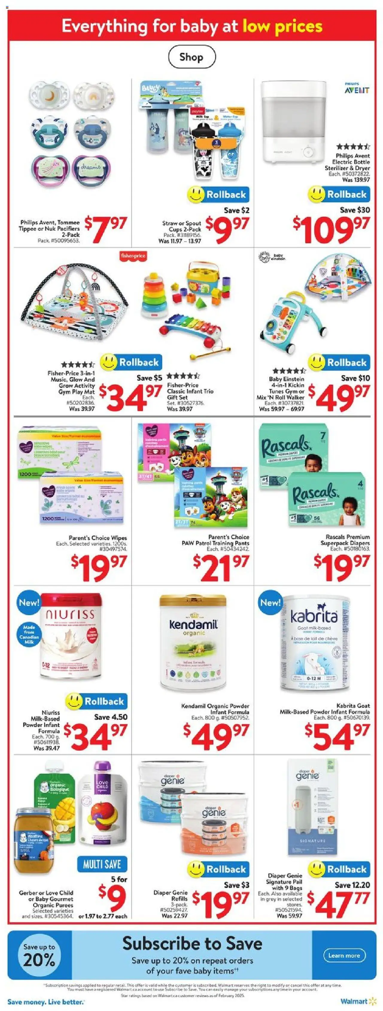 Walmart flyer valid from Mar 27, 2025 - page number 15
