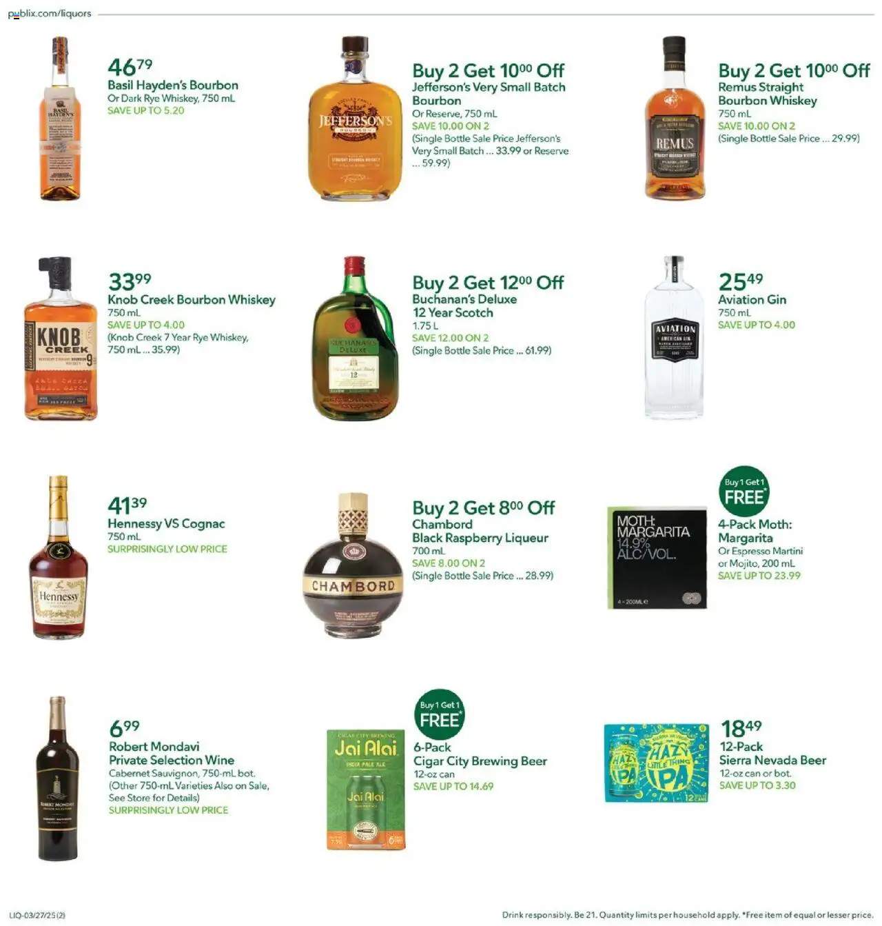 Publix Weekly ad from (03/27/2025) - Ad this week, Flyer - Page number 2