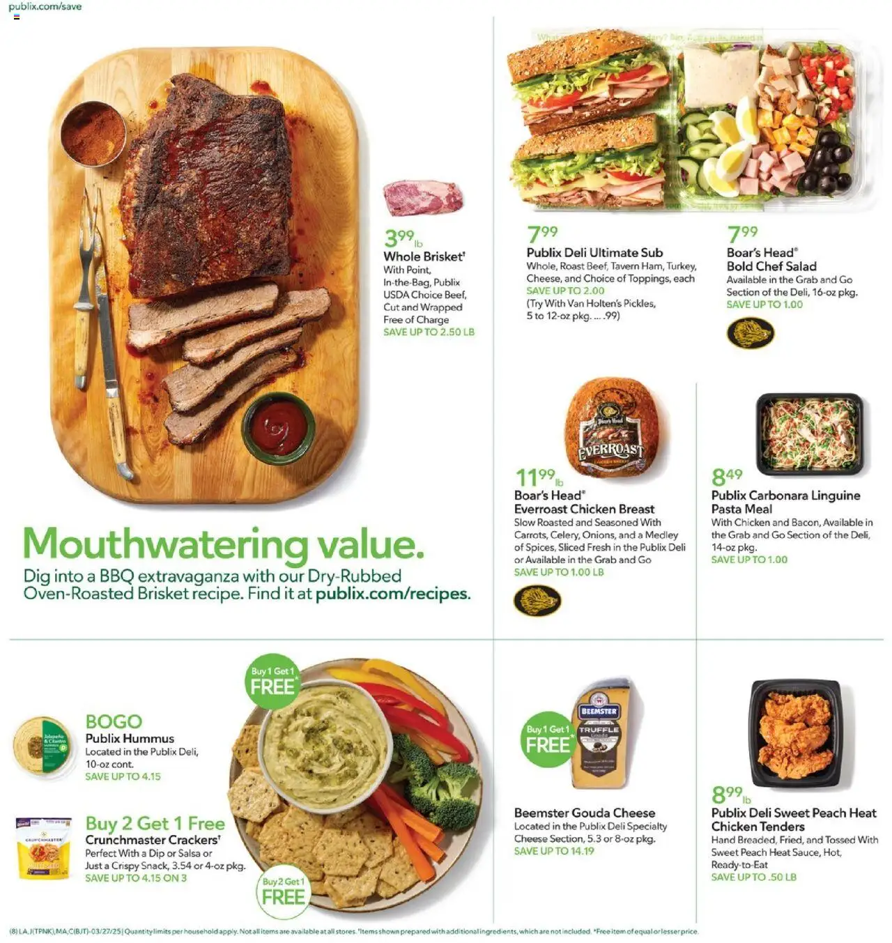 Publix Weekly ad from (03/27/2025) - Ad this week, Flyer - Page number 8