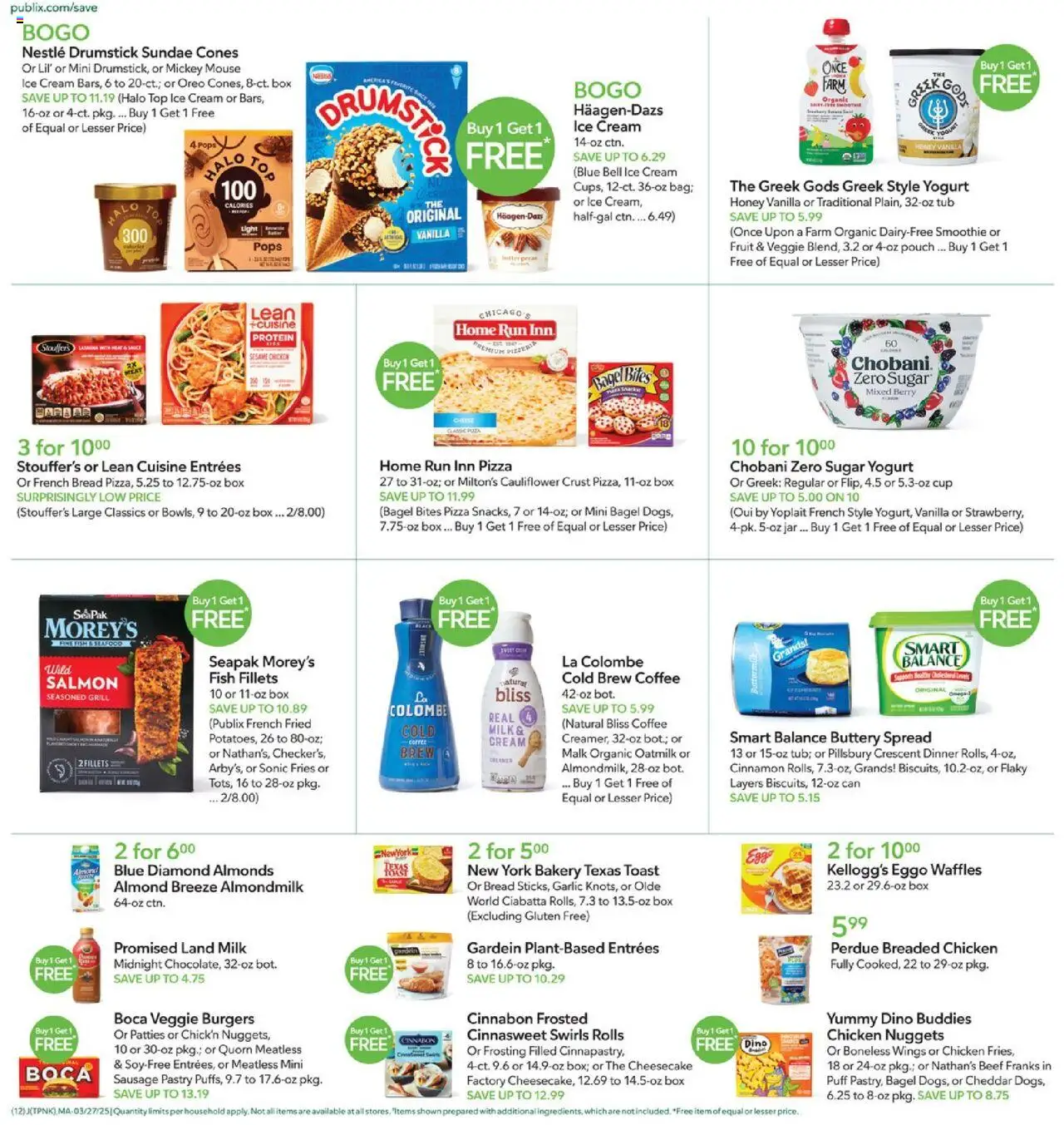 Publix Weekly ad from (03/27/2025) - Ad this week, Flyer - Page number 12