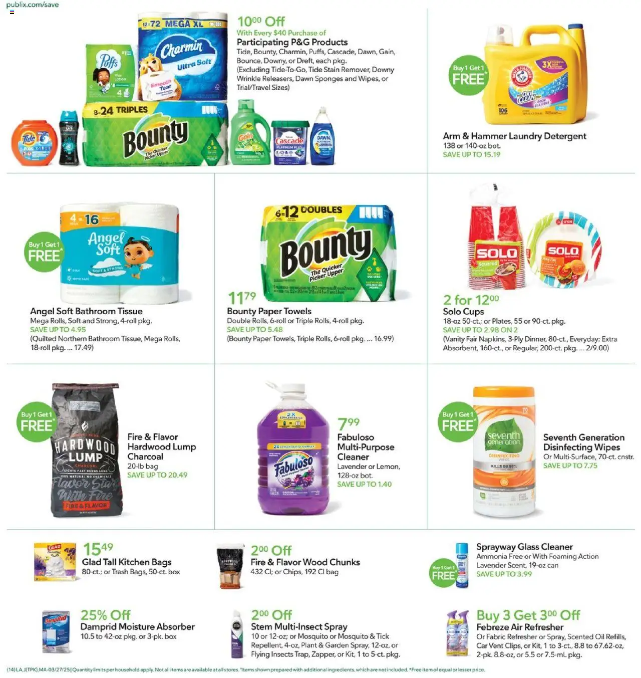 Publix Weekly ad from (03/27/2025) - Ad this week, Flyer - Page number 14