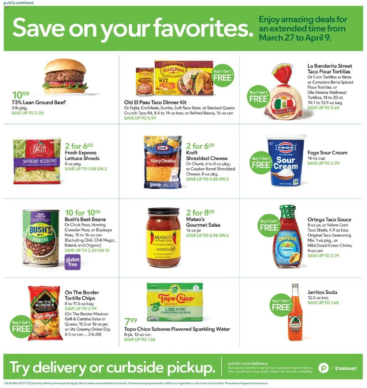 Publix Weekly ad from (03/27/2025) - Ad this week, Flyer - Page number 16