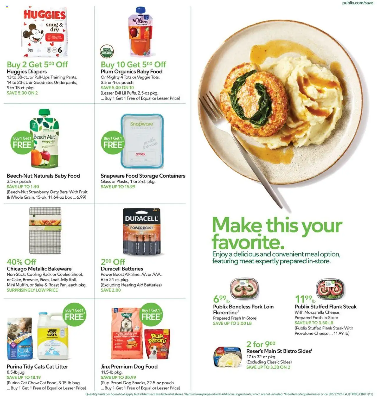 Publix Weekly ad from (03/27/2025) - Ad this week, Flyer - Page number 15