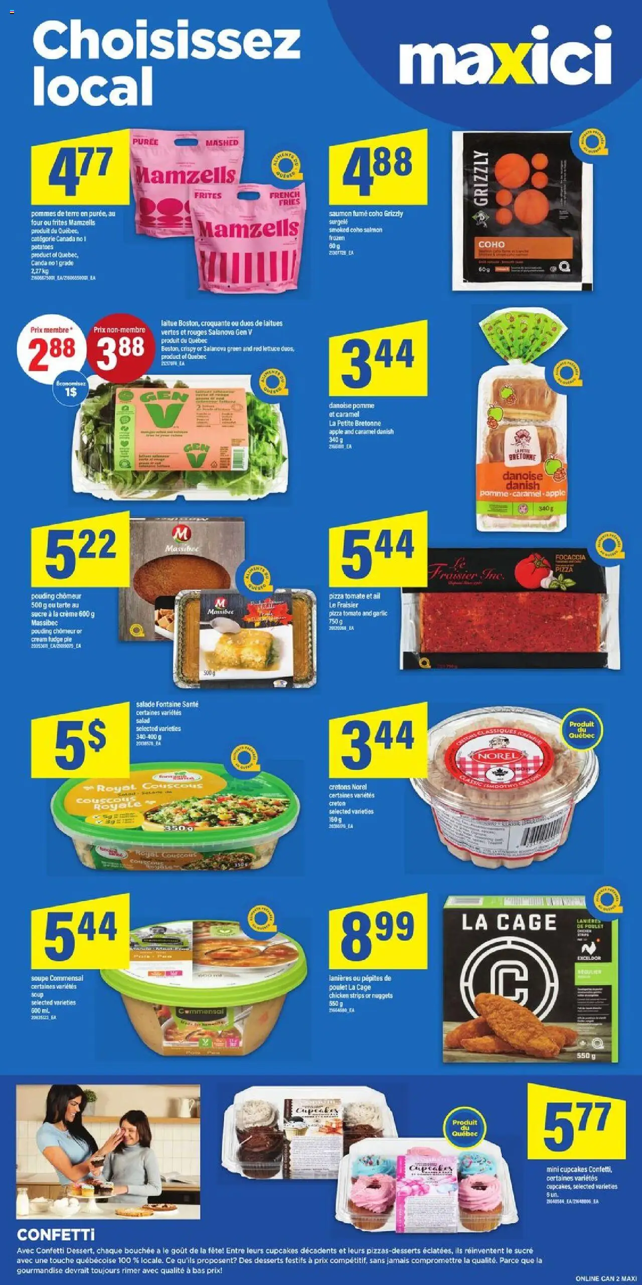 Le catalogue Weekly flyer / circulaire est valide à partir du Mar 27, 2025 numéro de la page 4