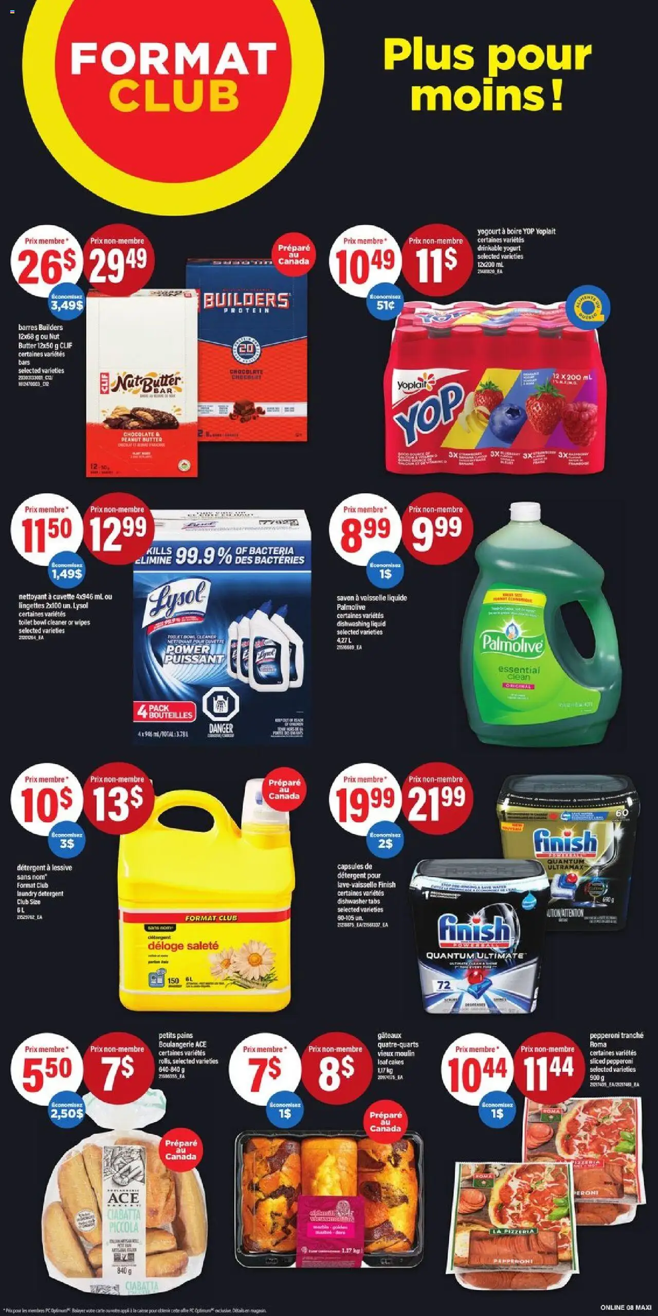 Le catalogue Weekly flyer / circulaire est valide à partir du Mar 27, 2025 numéro de la page 14