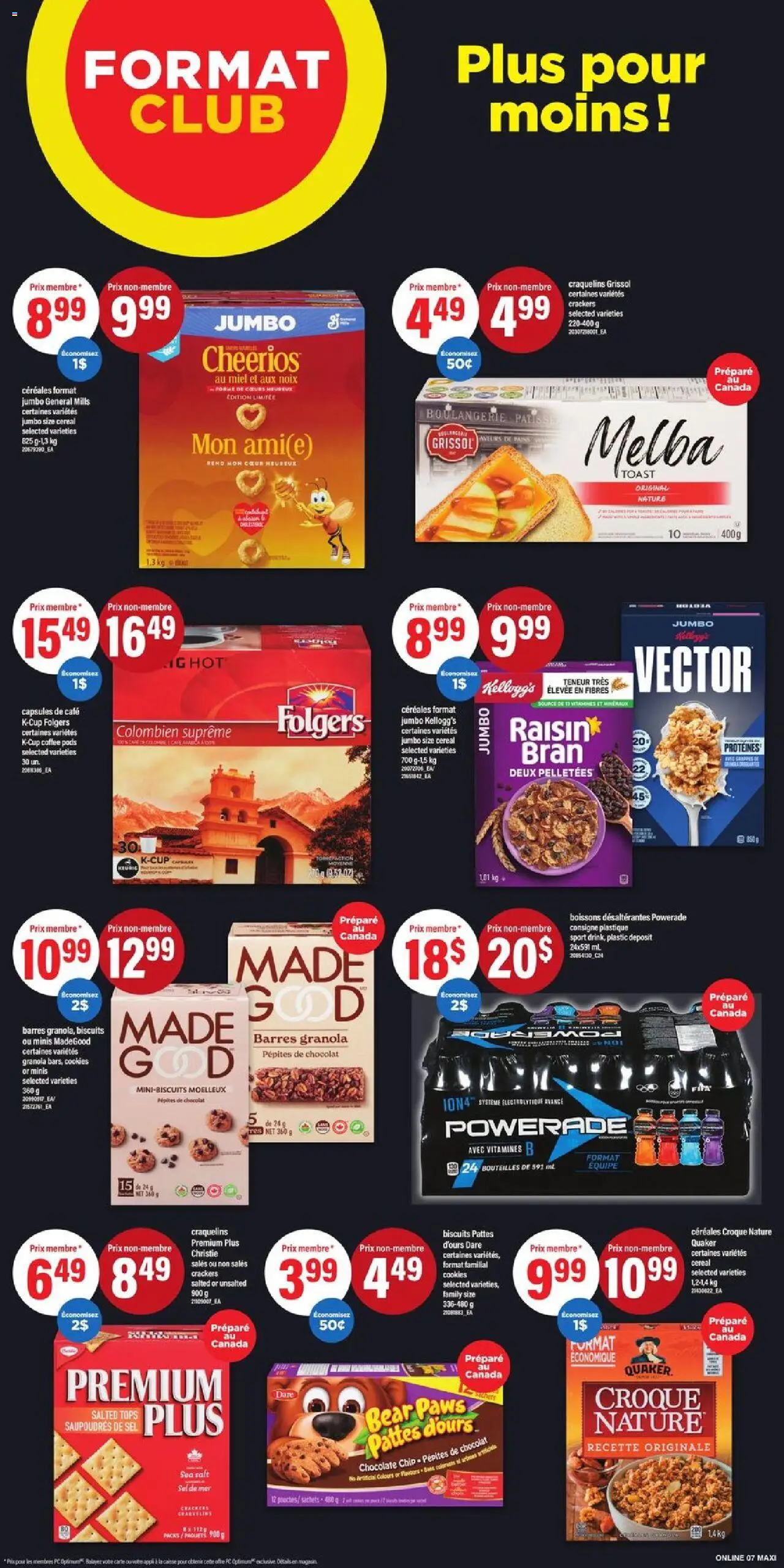 Le catalogue Weekly flyer / circulaire est valide à partir du Mar 27, 2025 numéro de la page 13