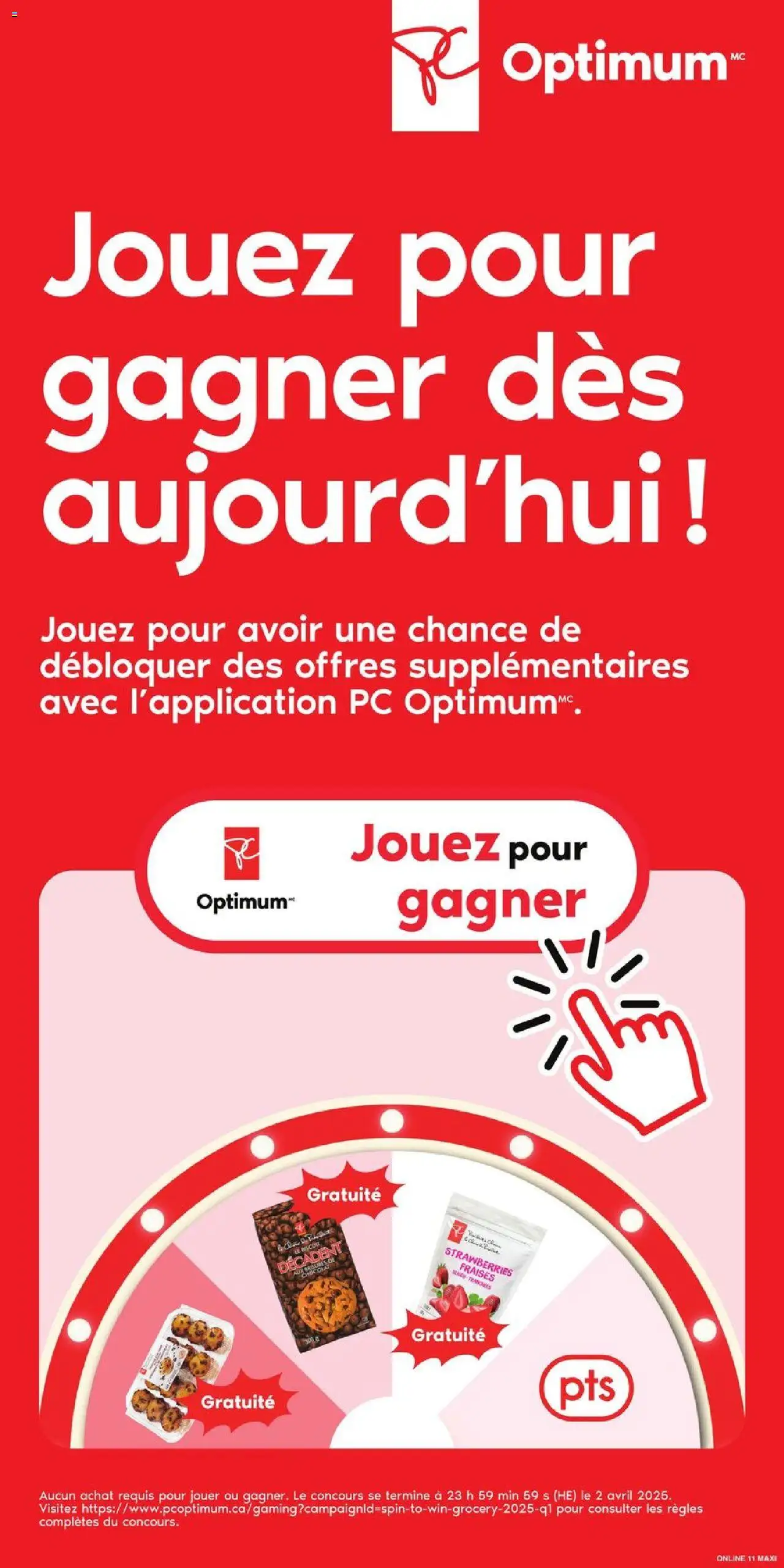 Le catalogue Weekly flyer / circulaire est valide à partir du Mar 27, 2025 numéro de la page 17