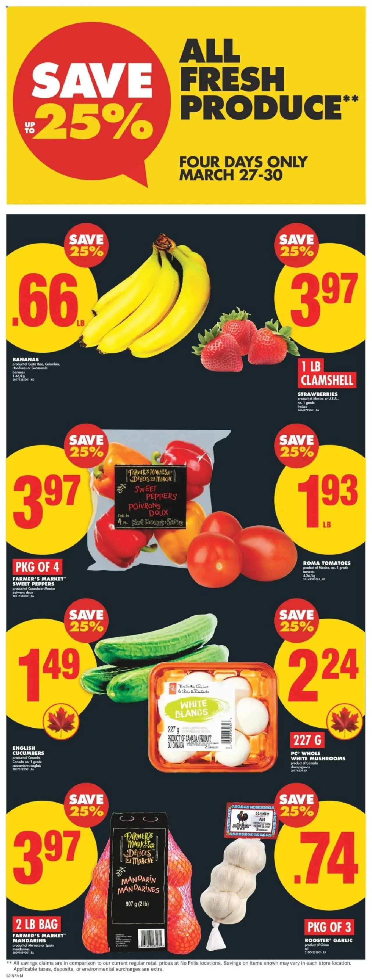 No Frills flyer valid from Mar 27, 2025 - page number 2