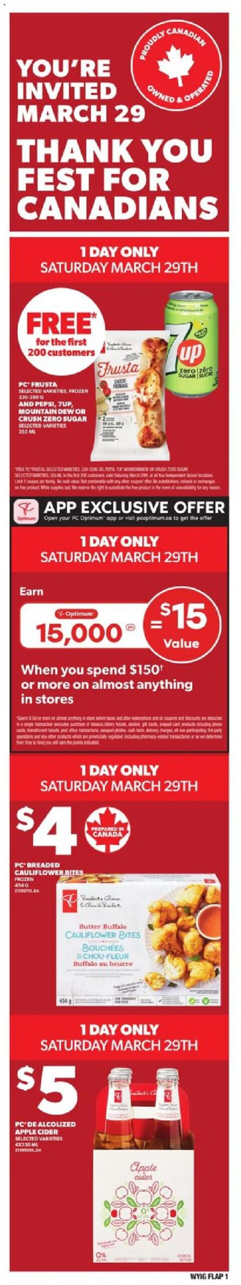 Loblaws weekly flyer starting Mar 27, 2025 ⭐️