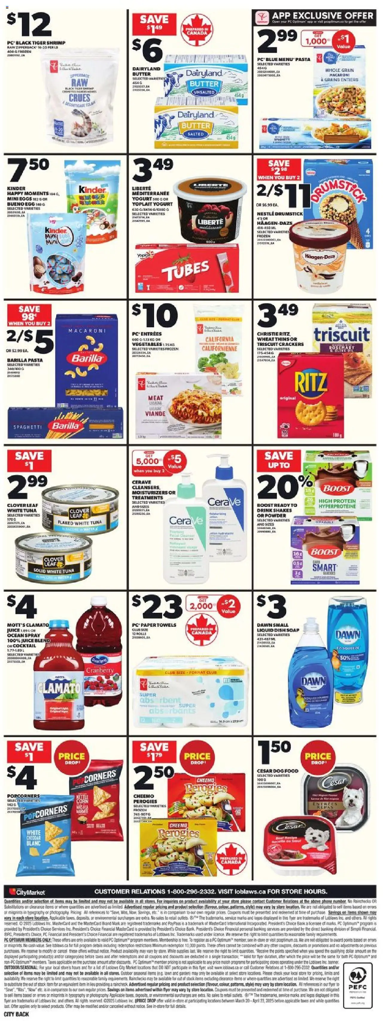 Loblaws flyer valid from Mar 27, 2025 - page number 4