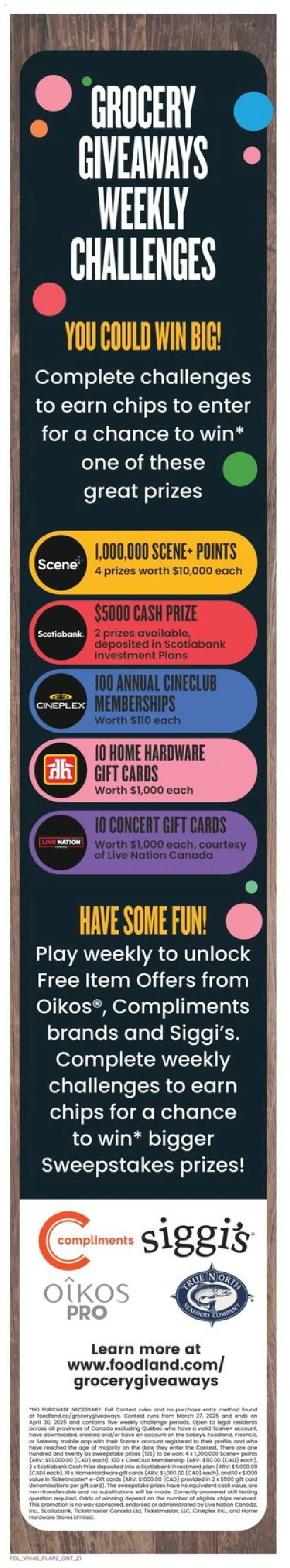 Foodland flyer valid from Mar 27, 2025 - page number 2