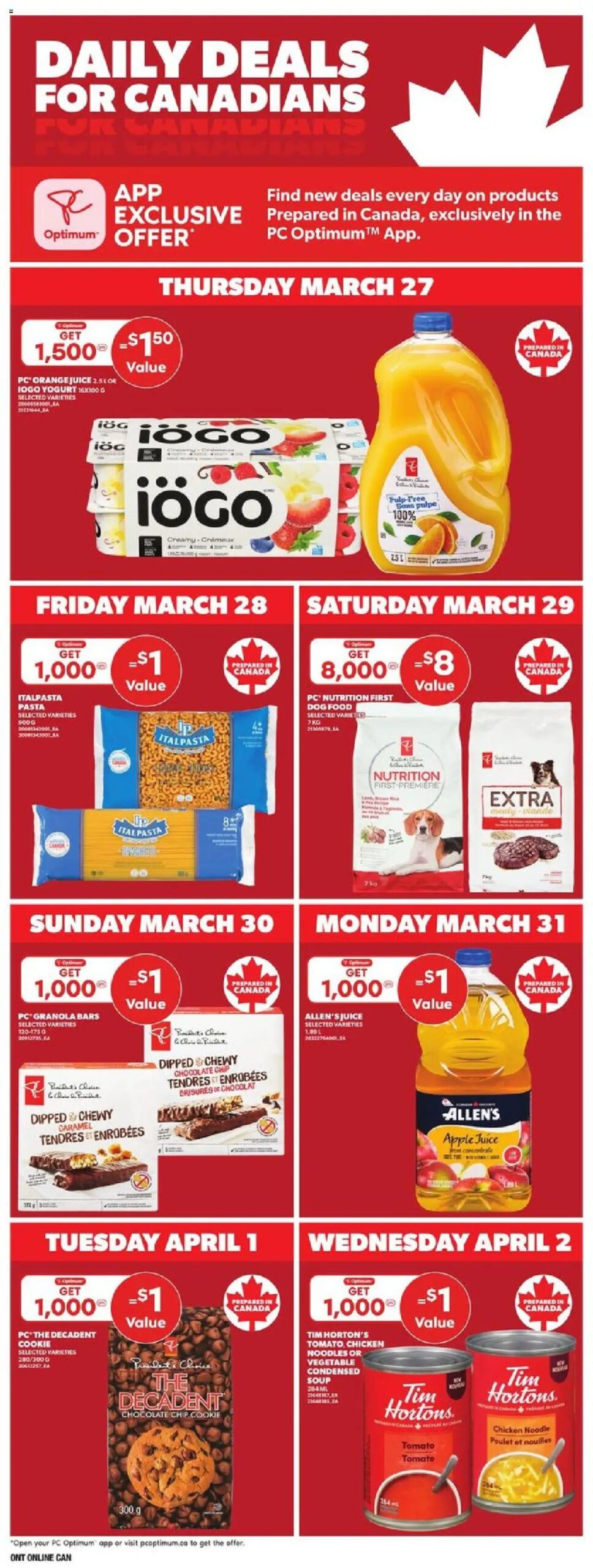 Loblaws weekly flyer starting Mar 27, 2025 ⭐️