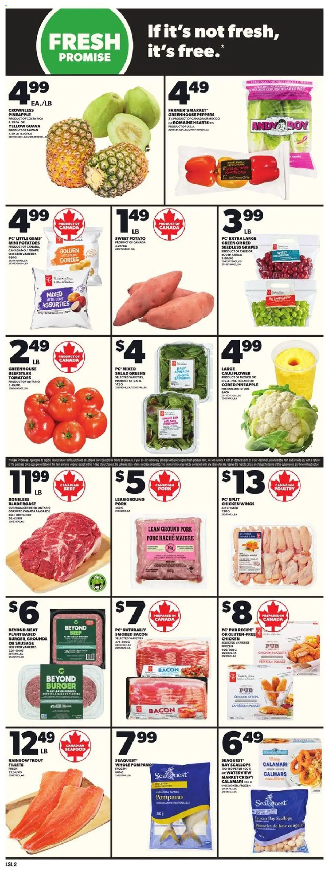 Loblaws flyer valid from Mar 27, 2025 - page number 6