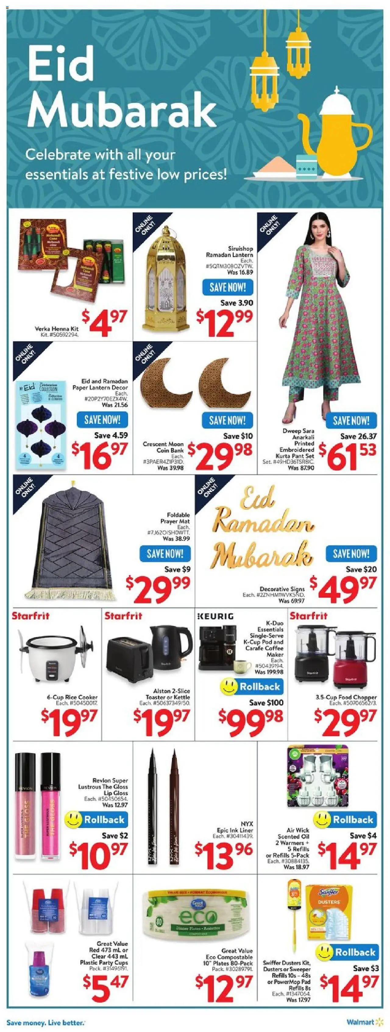 Walmart flyer valid from Mar 20, 2025 - page number 4