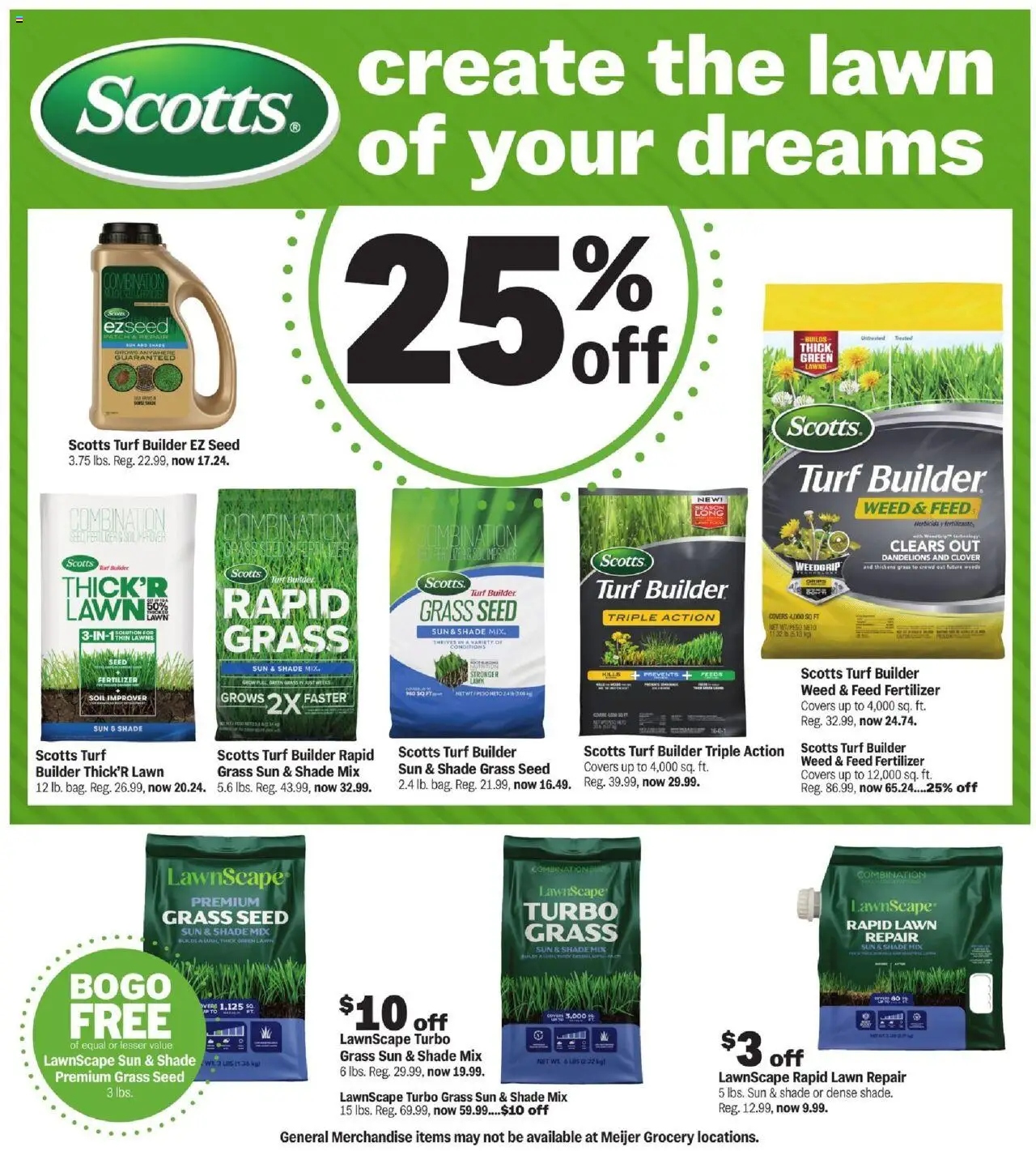 MEIJER AD from 03/30/2025 - Great deals to get you growing - PREVIEW - Page number 2