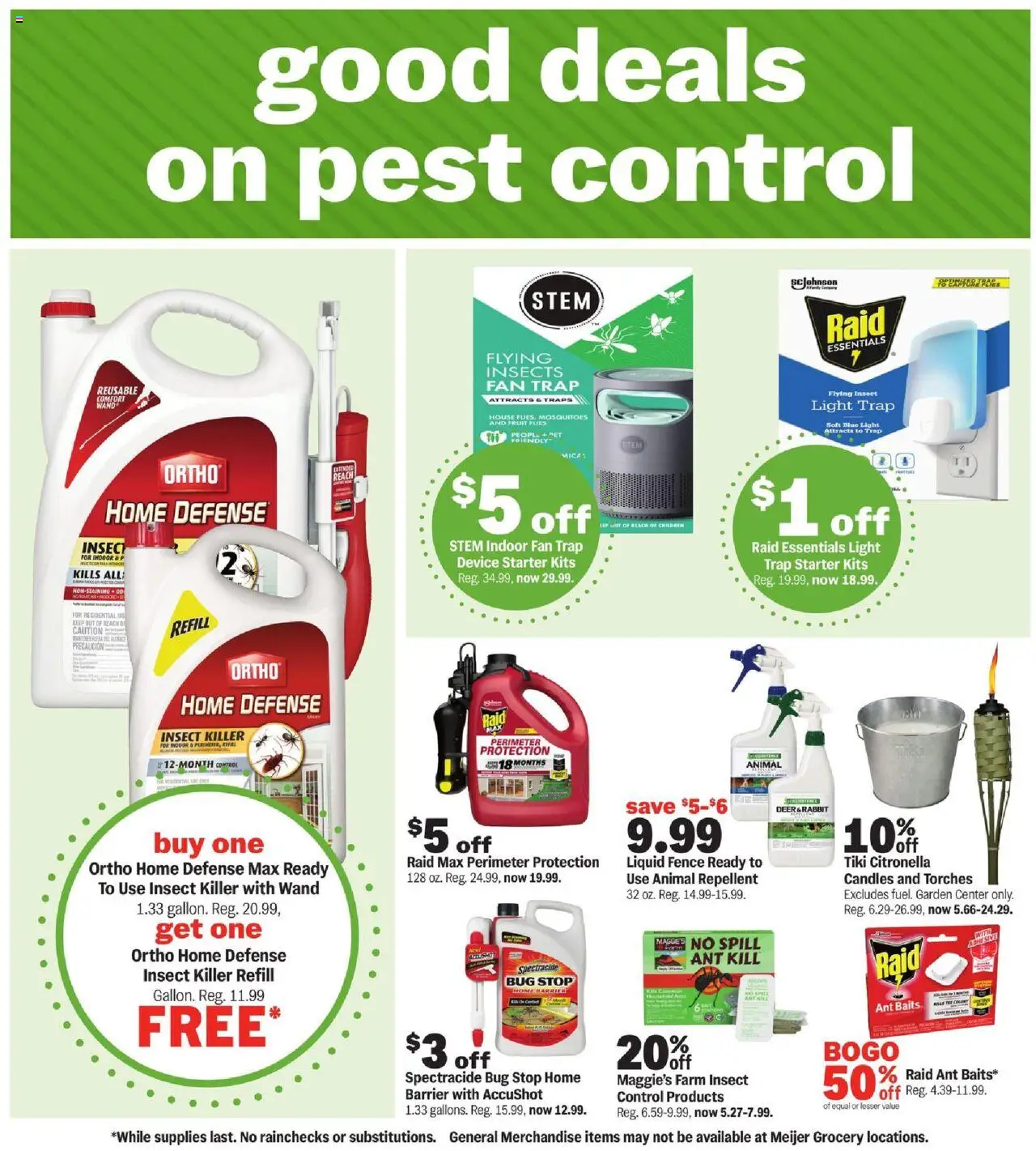 MEIJER AD from 03/30/2025 - Great deals to get you growing - PREVIEW - Page number 5