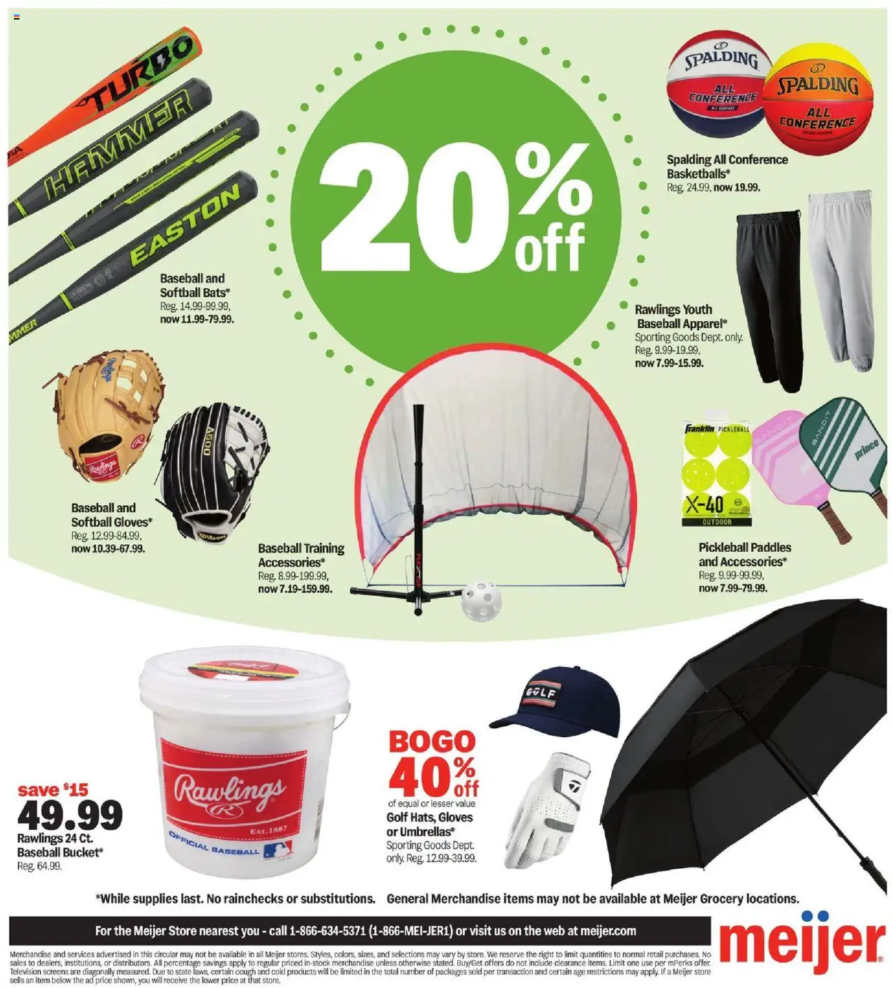 MEIJER AD from 03/30/2025 - Great deals to get you growing - PREVIEW - Page number 11