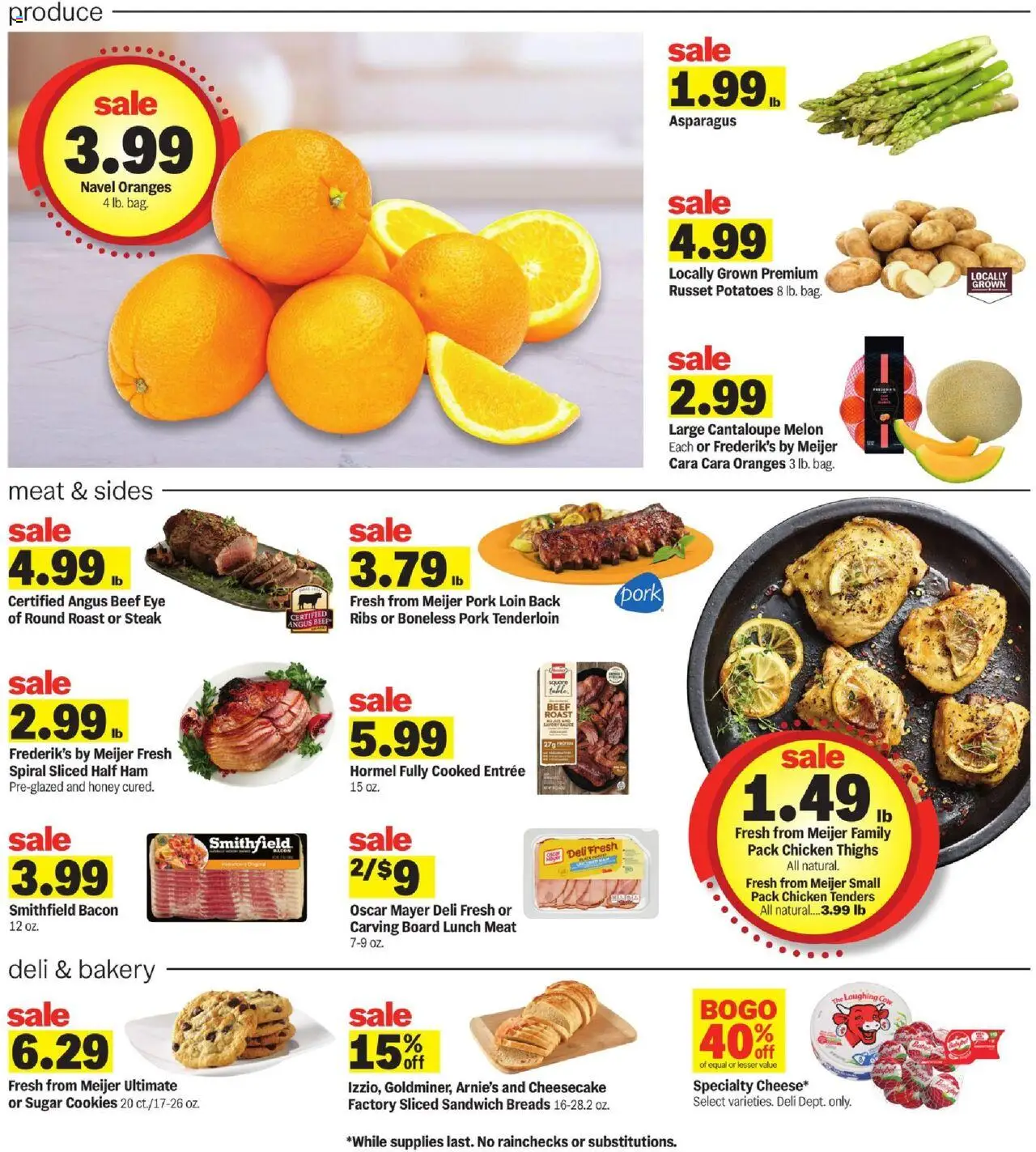 MEIJER AD from 03/30/2025 - Weekly Ad - PREVIEW - Page number 2