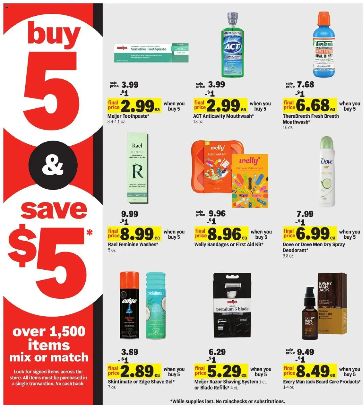 MEIJER AD from 03/30/2025 - Weekly Ad - PREVIEW - Page number 13