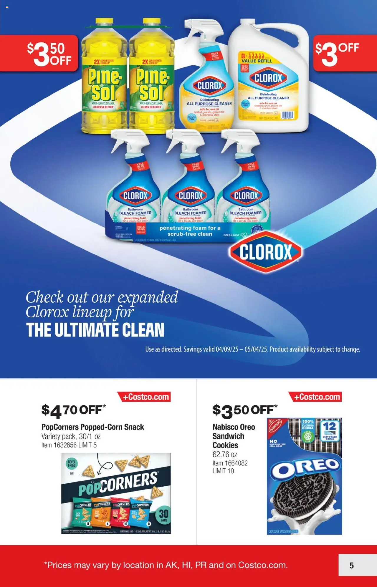 Costco Savings Event from 04/09/2025 - Flyer - Page number 5