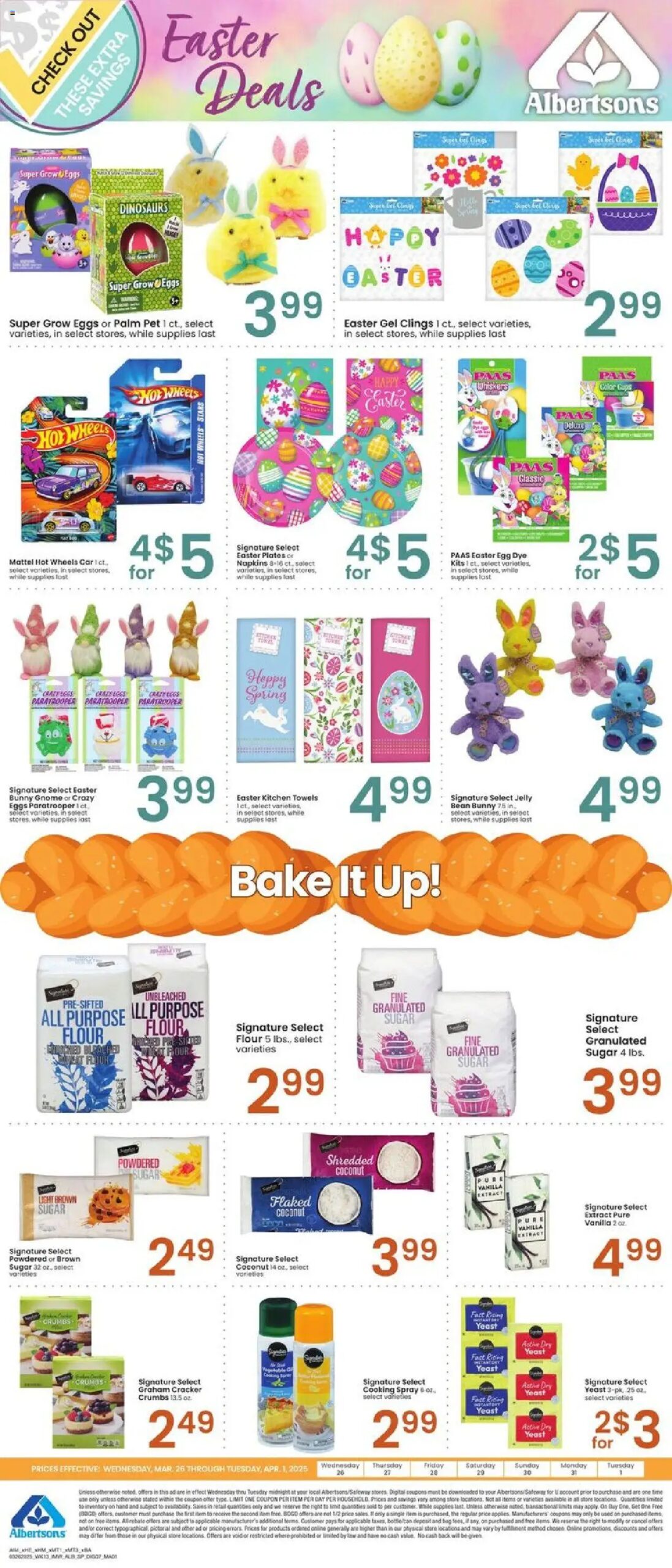 Albertsons Specialty Publication from 03/26/2025 >> Flyer