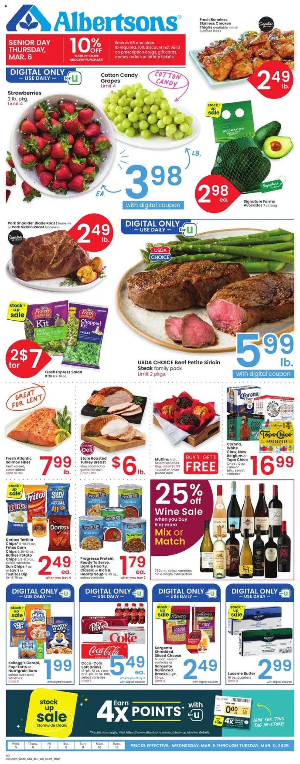 Albertsons Weekly Ad from 03/05/2025 >> Flyer