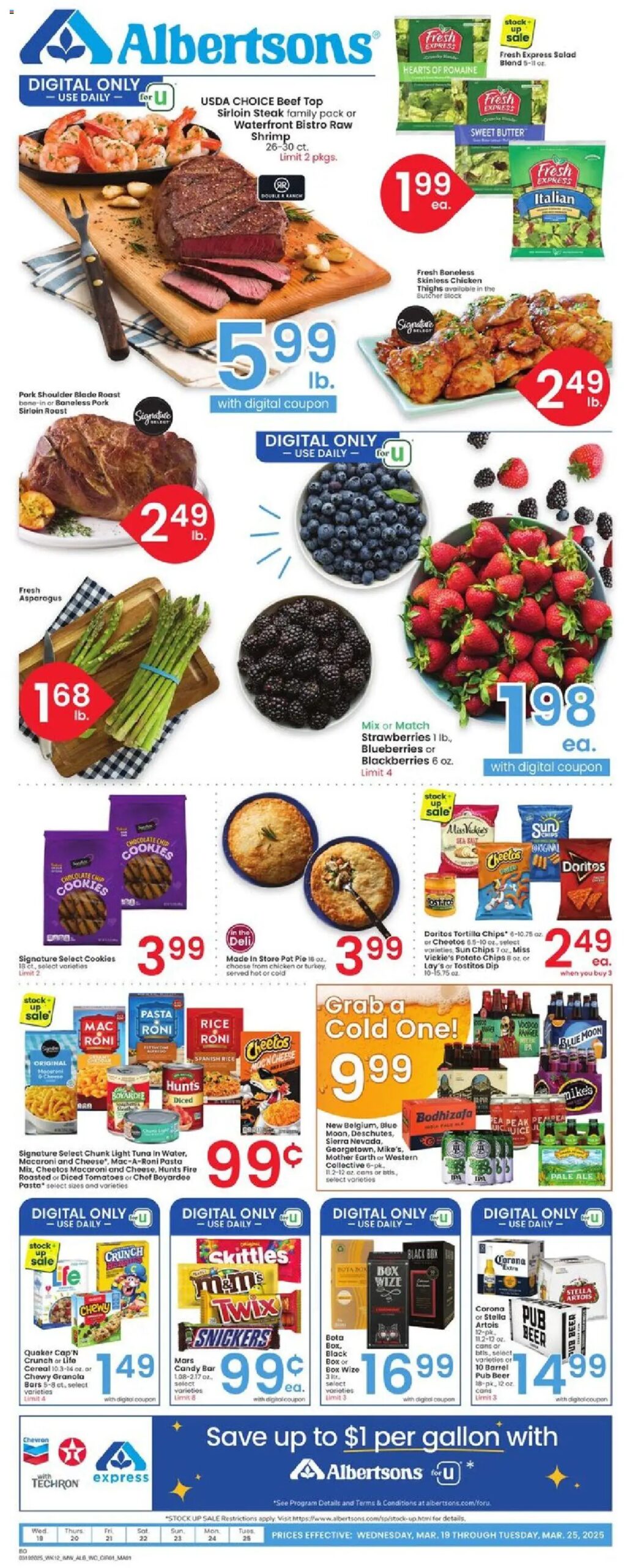 Albertsons Weekly Ad from 03/19/2025 >> Flyer
