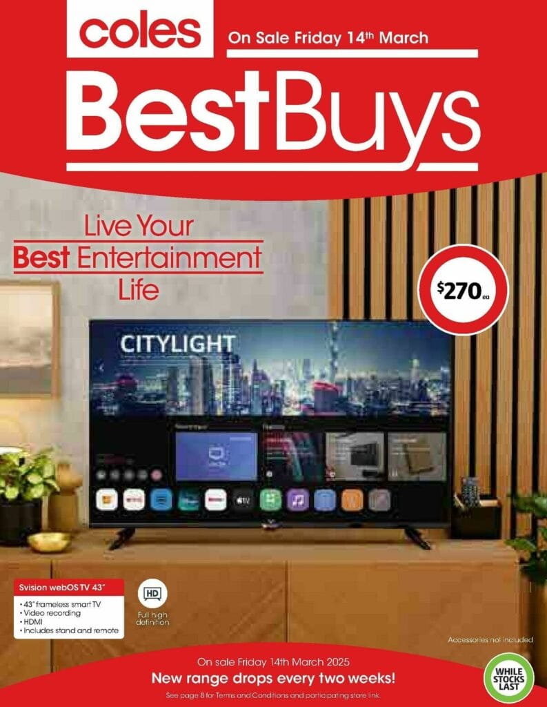 Coles Australia Catalogue Best Buys 14 March 4 Coles Best Buys Home Entertainment Catalogues from 14 MarchColes