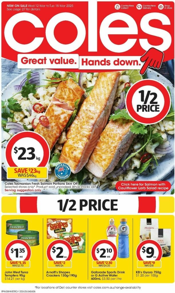 Coles Australia Catalogue 12 March 3 Coles Catalogues from 12 MarchColes Catalogues from 12 March Page