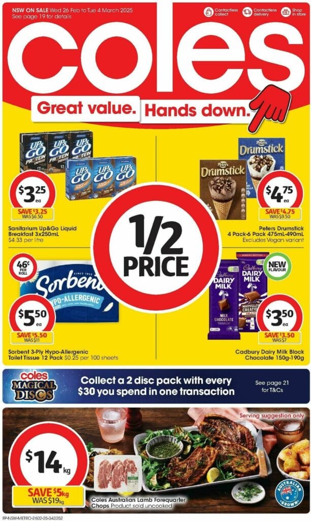 Coles Australia Catalogue 26 February 8 Coles Catalogues from 26 FebruaryColes Catalogues from 26 February Page