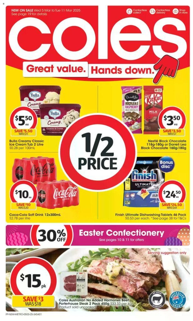 Coles Supermarket Specials Wednesday 05 March 6 Coles catalogue from 05032025 Special offers