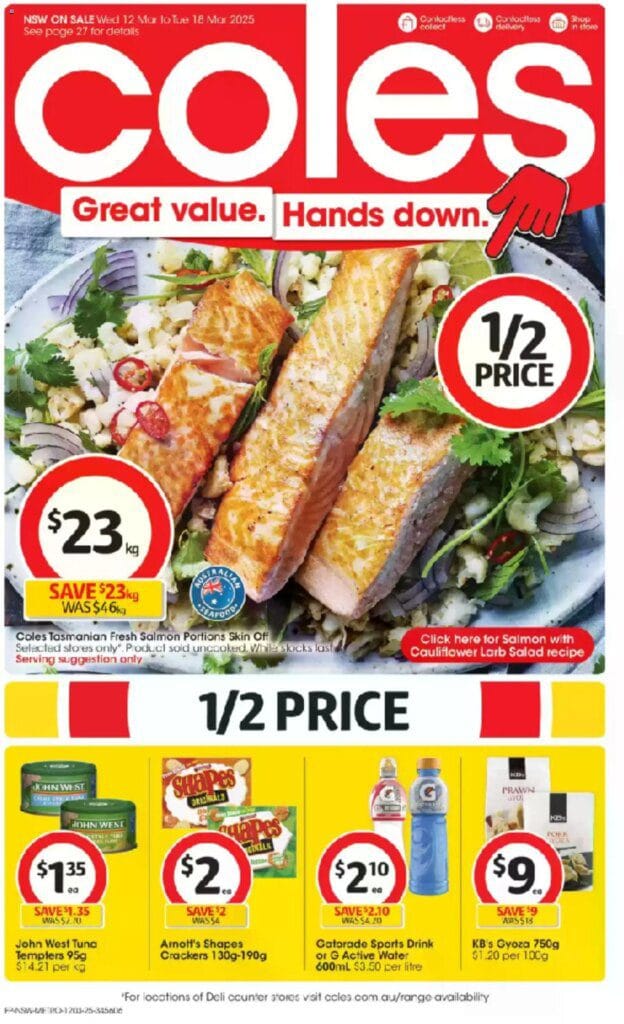 Coles Australia Catalogue Wednesday 12 Mars 3 Coles catalogue from 12032025 Special offers