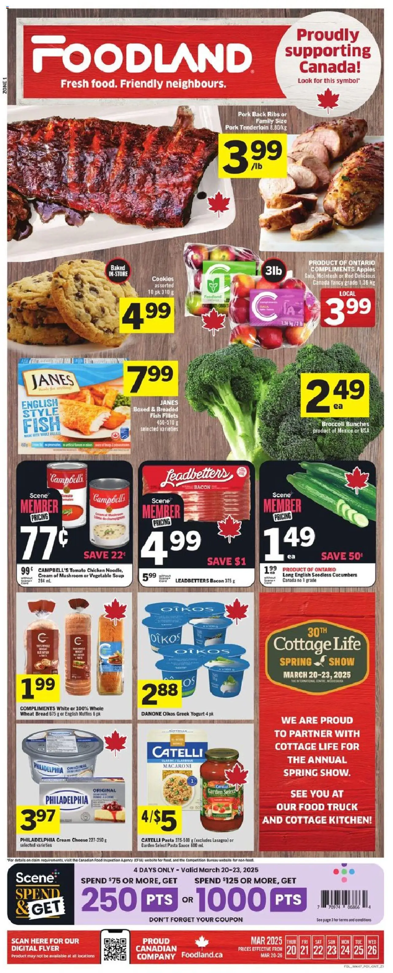 Le catalogue Weekly flyer / circulaire est valide à partir du Mar 20, 2025 numéro de la page 1