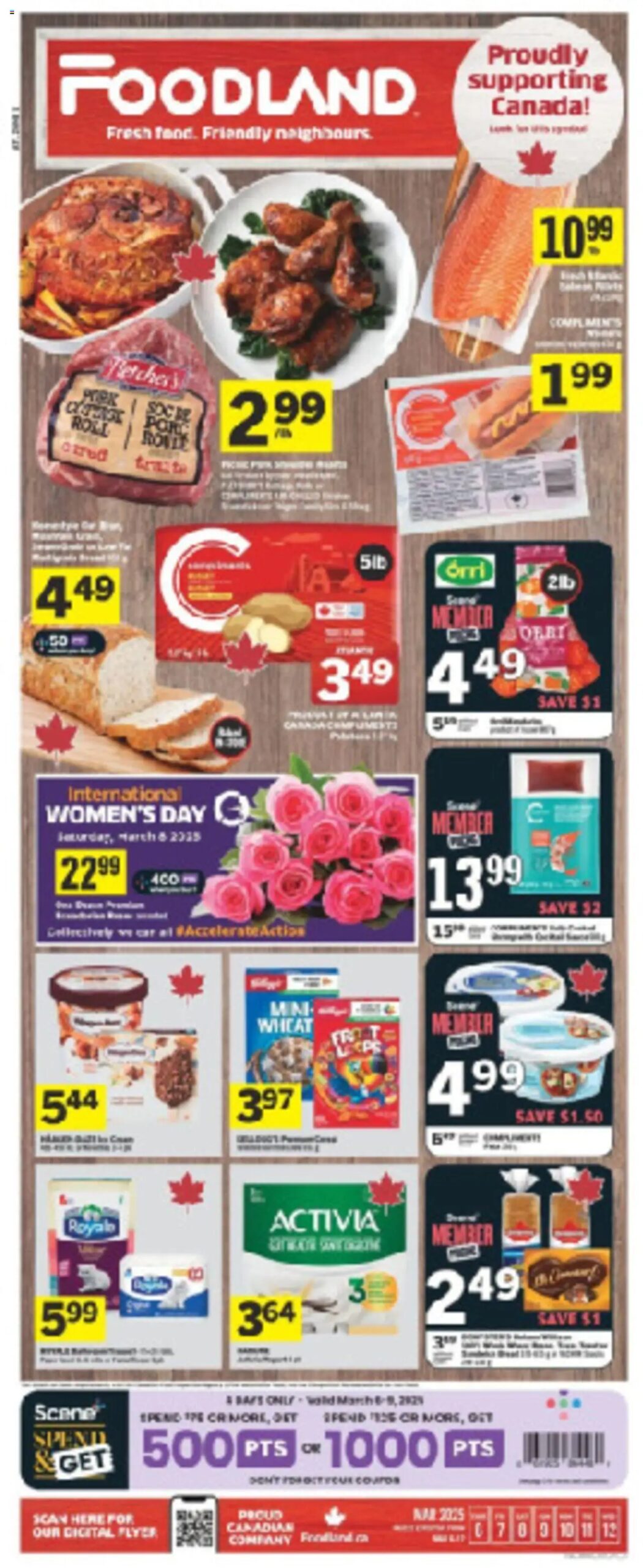 Foodland circulaire valide 6 mars 2025 - 12 mars 2025