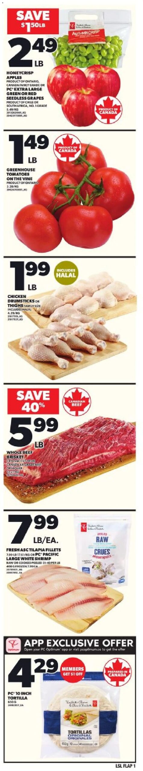 Loblaws circulaire valide 20 mars 2025 - 26 mars 2025