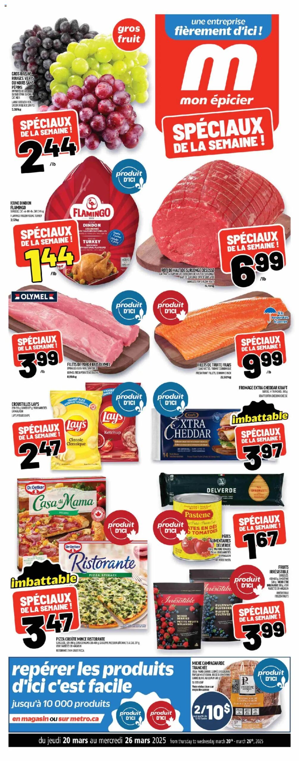 Metro weekly flyer starting Mar 20, 2025 ⭐️