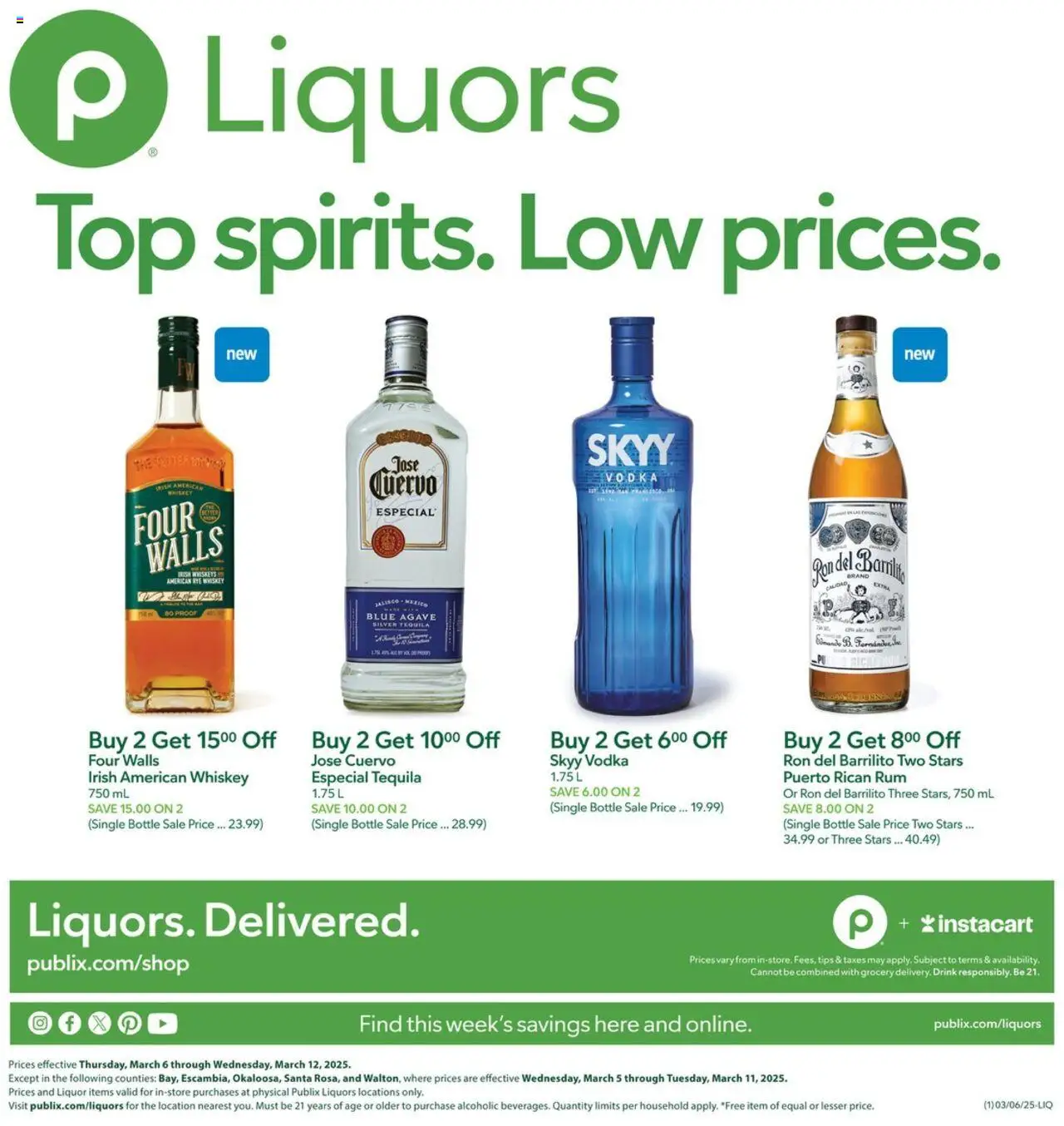 PUBLIX Weekly ad from 03/06/2025 >> Ad this week, Flyer