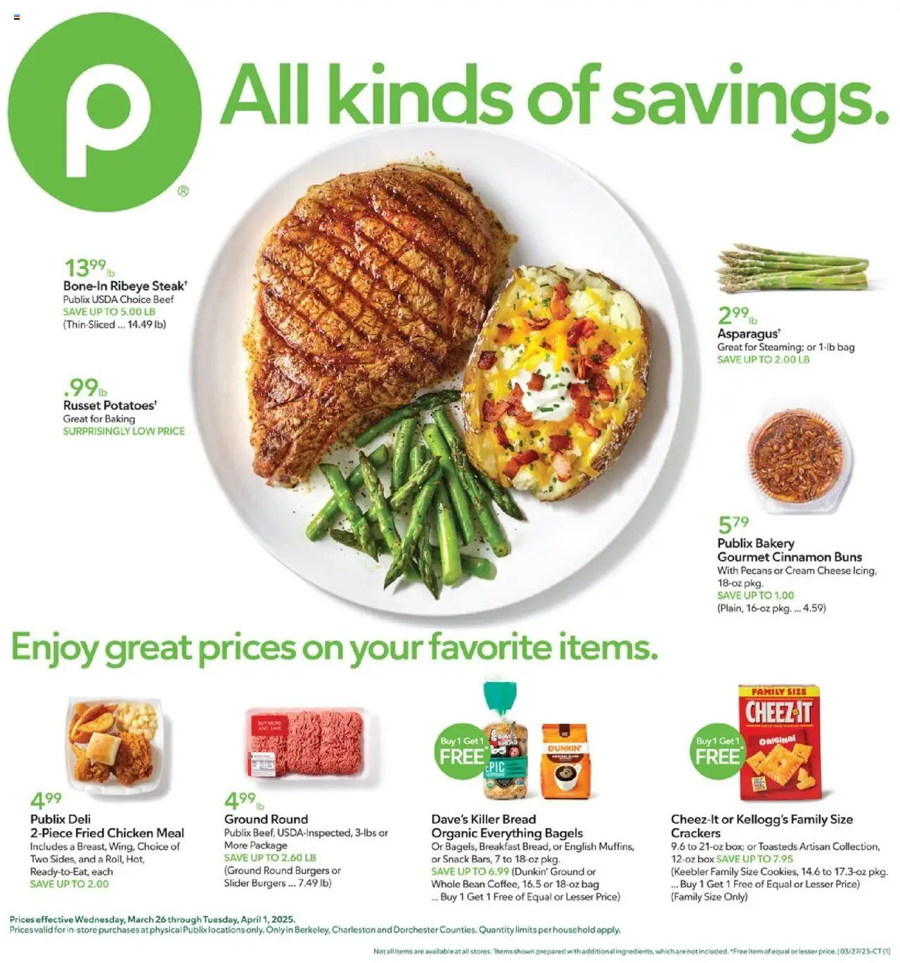 PUBLIX Weekly ad from 03/26/2025 >> Ad this week, Flyer