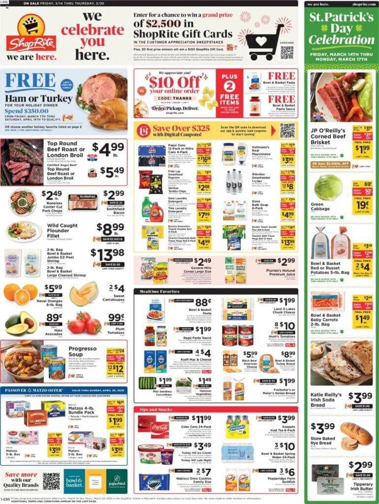 SHOPRITE Sales Ad Fr 14 Mar 4 ShopRite Circular from 03142025 gtgt Weekly Ad flyer