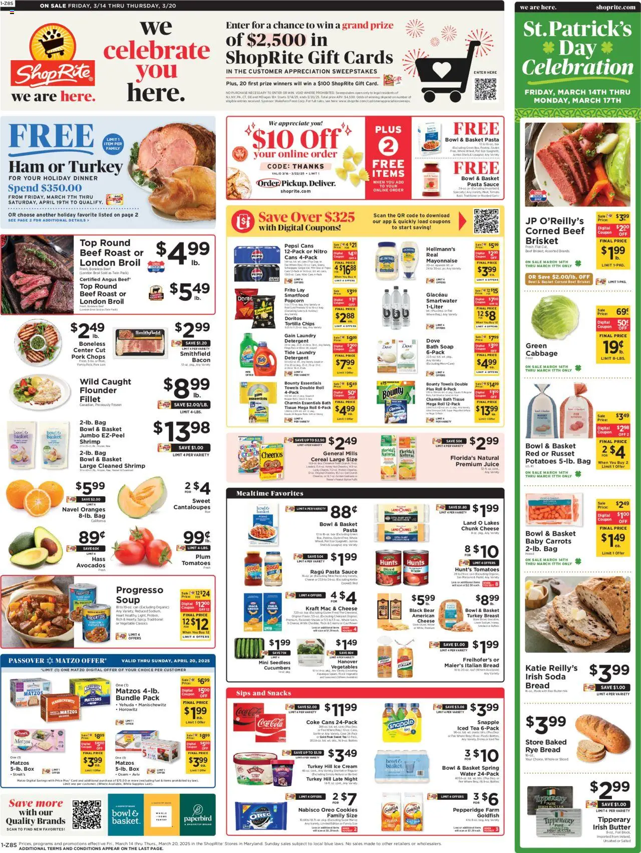 ShopRite Circular from 03/14/2025 >> Weekly Ad, flyer