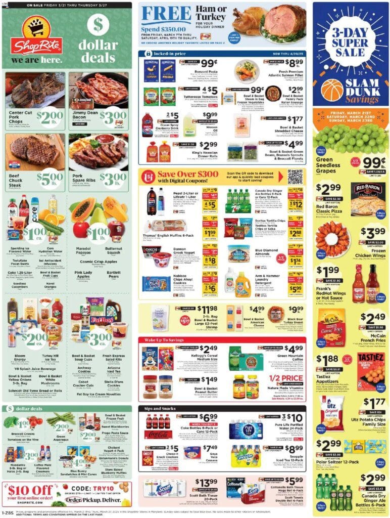 Shoprite Supermarket Circular 20 March 3 ShopRite Circular from 03202025 gtgt Weekly Ad flyer
