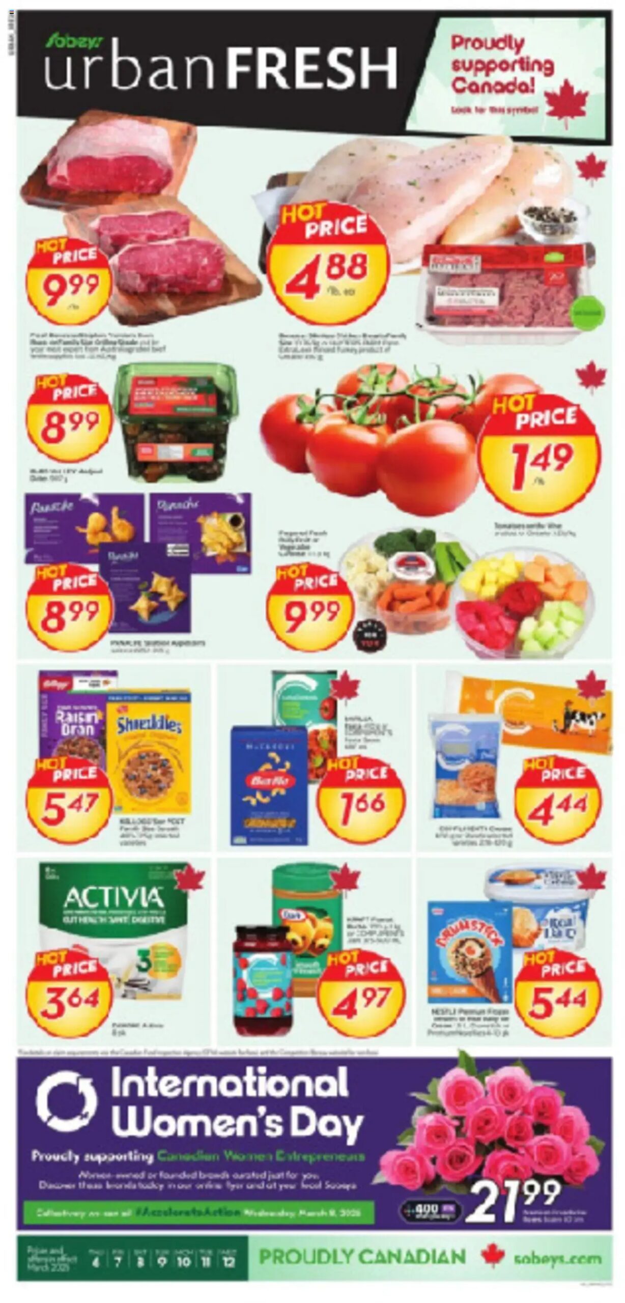 Sobeys weekly flyer starting Mar 6, 2025 ⭐️