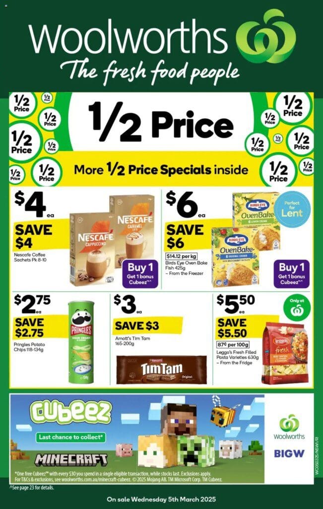 WOOLWORTHS Catalogue from 05032025 Weekly Specials