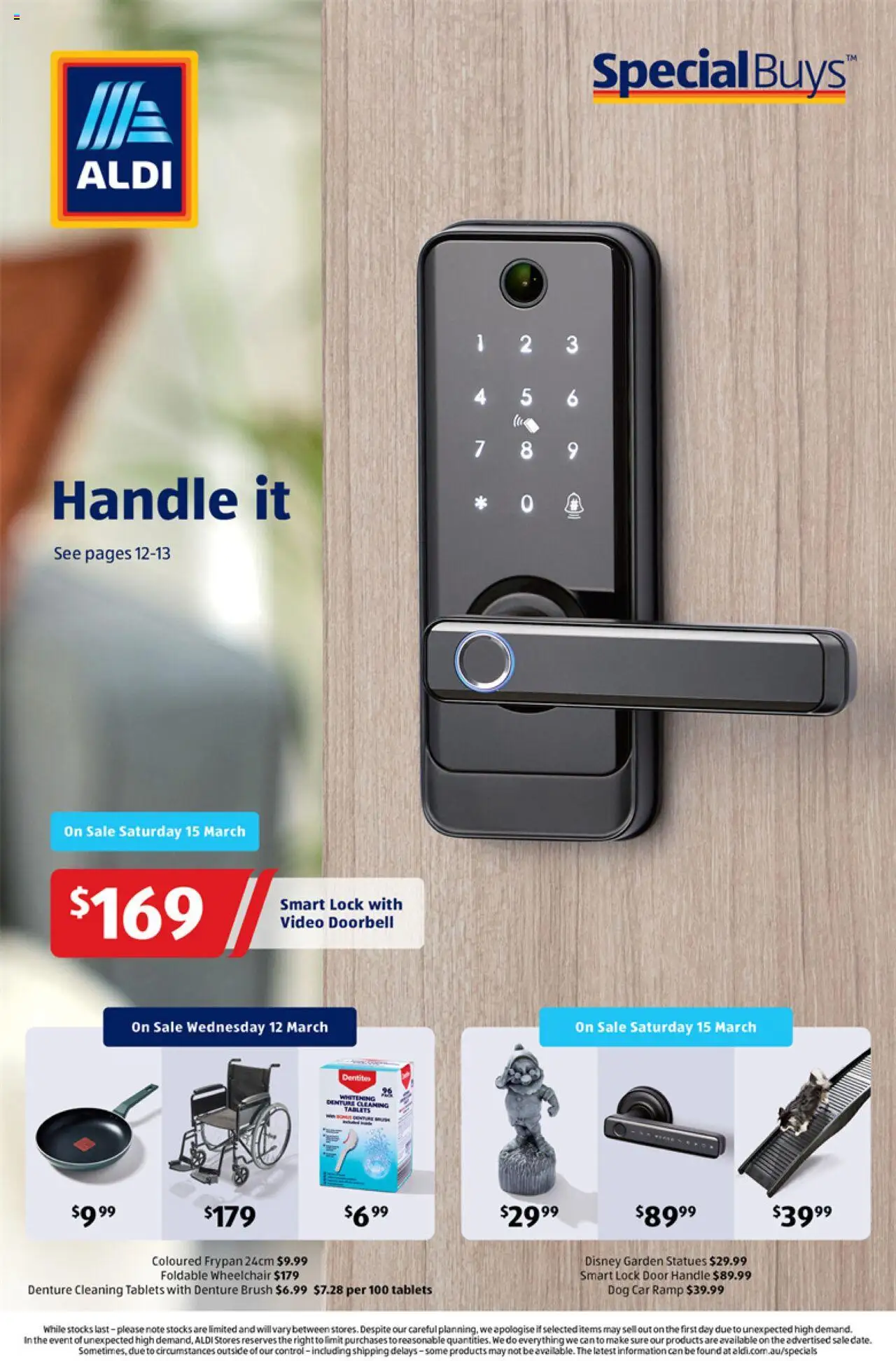 ﻿﻿Aldi catalogue from 12/03/2025 - Special offers