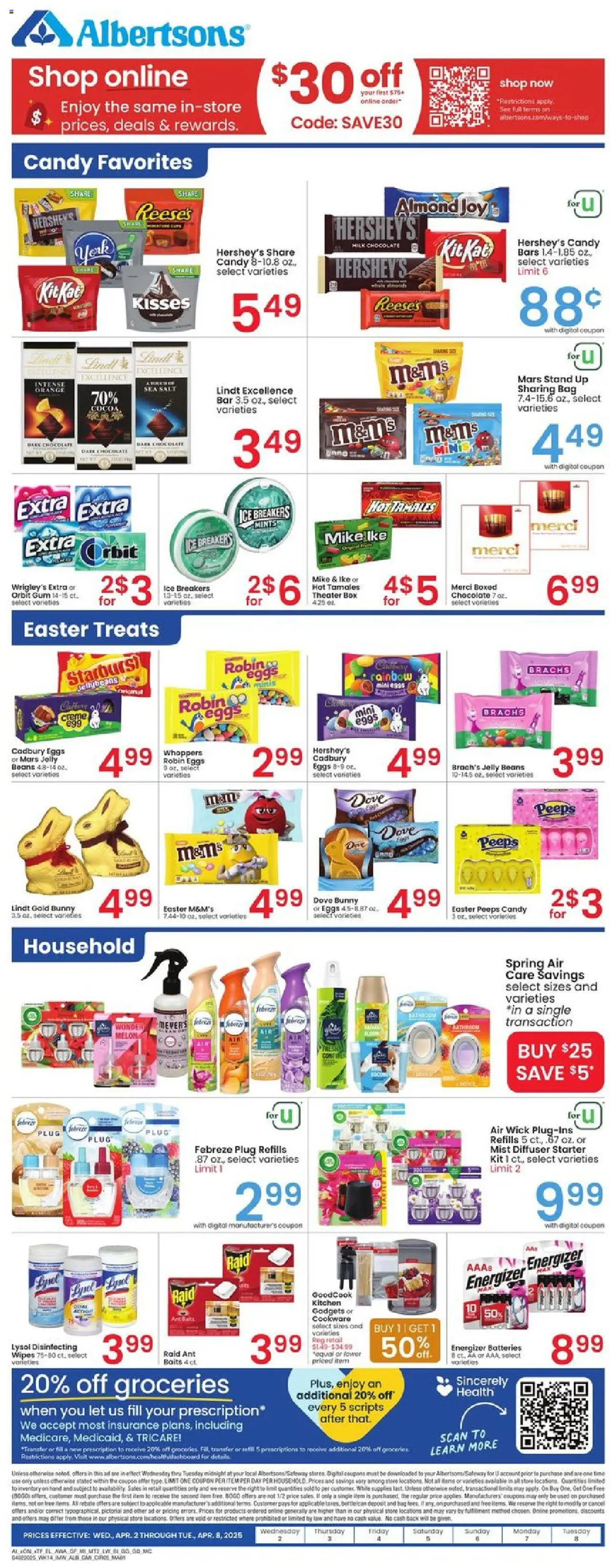 Albertsons Weekly Ad from 04/02/2025 - Flyer - Page number 5