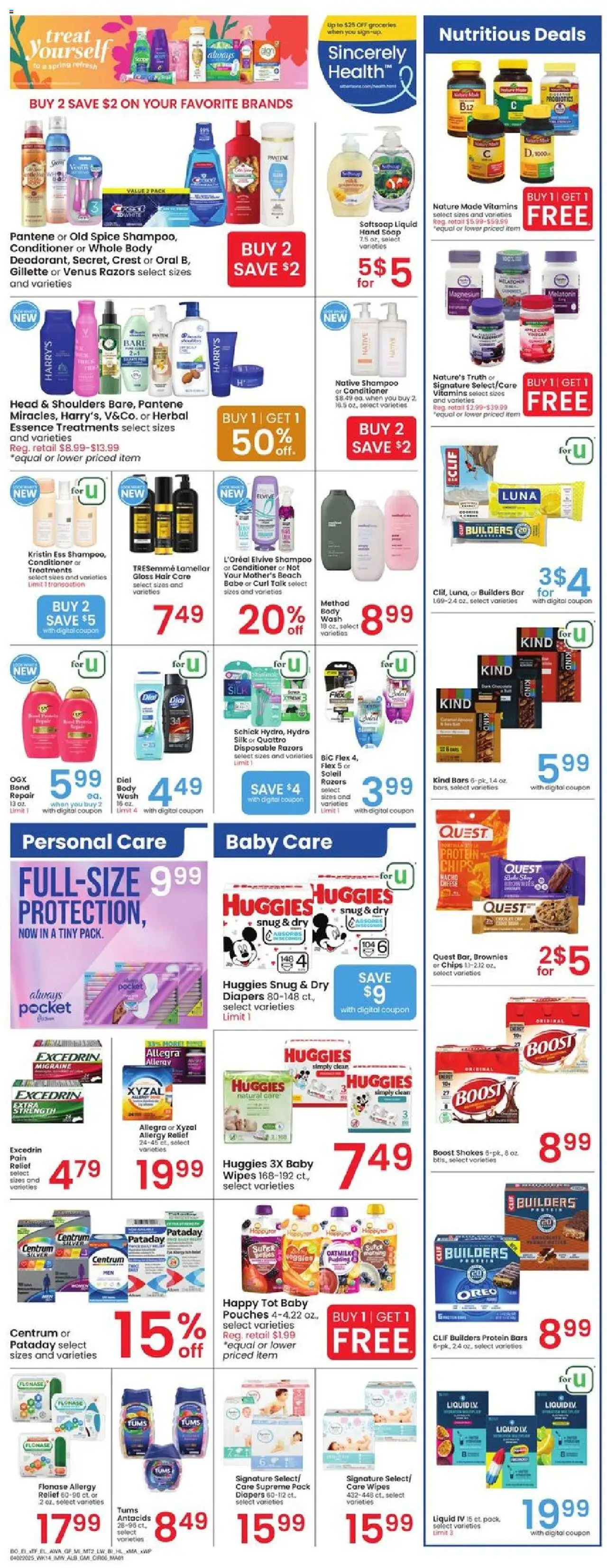Albertsons Weekly Ad from 04/02/2025 - Flyer - Page number 6