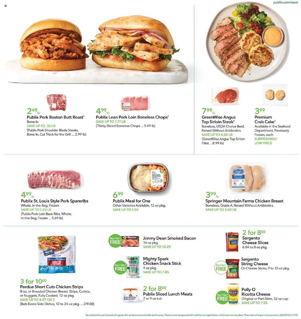 Publix Weekly ad from (04/02/2025) - Ad this week, Flyer - Page number 5