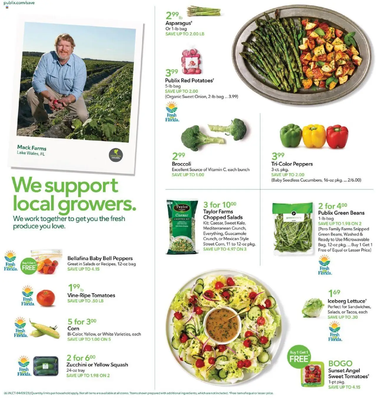 Publix Weekly ad from (04/02/2025) - Ad this week, Flyer - Page number 6