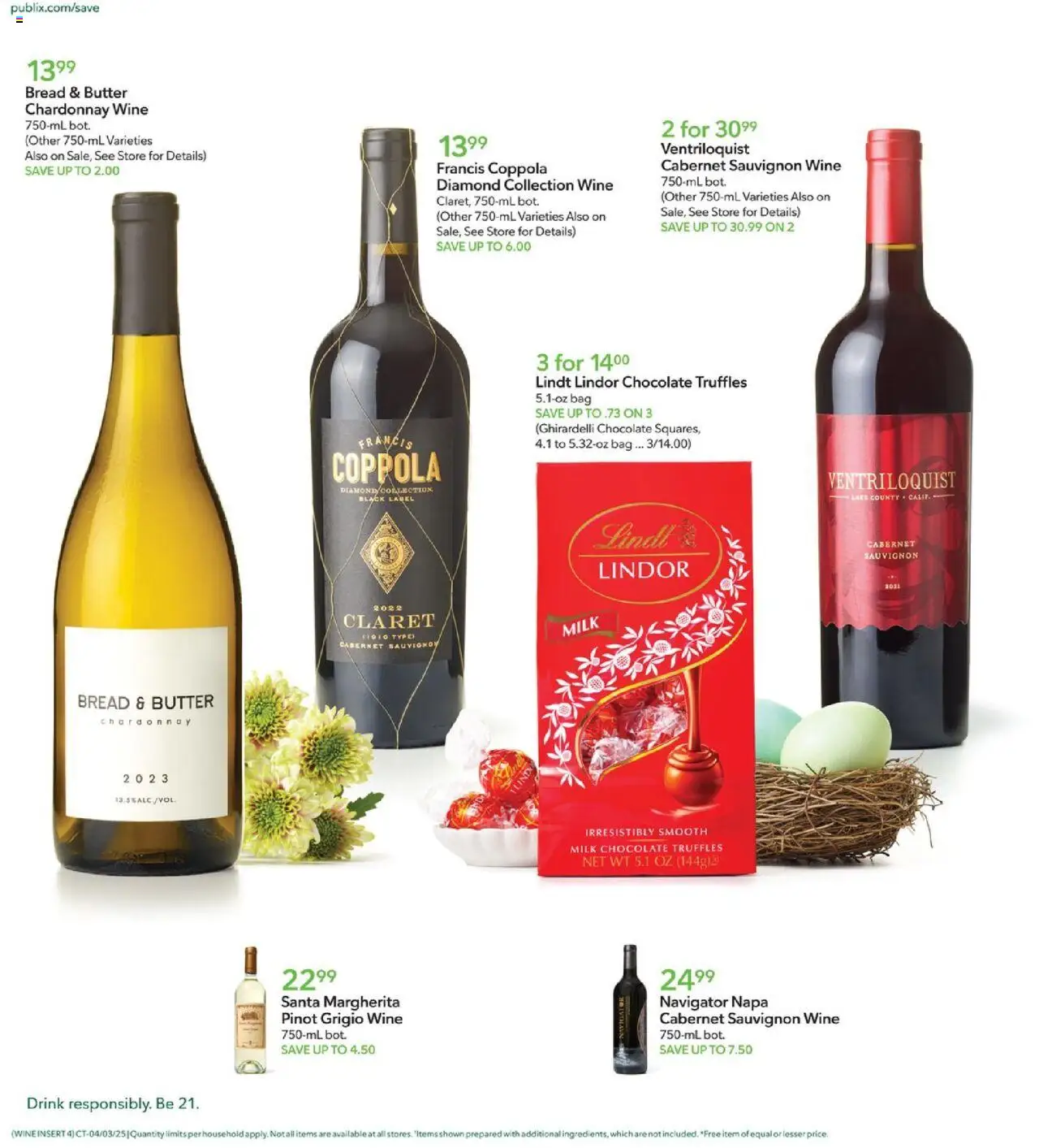 Publix Weekly ad from (04/02/2025) - Ad this week, Flyer - Page number 14