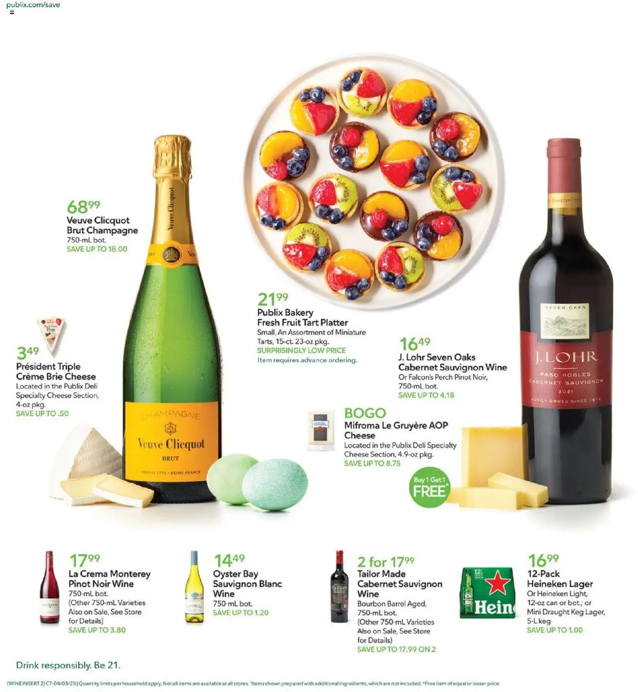 Publix Weekly ad from (04/02/2025) - Ad this week, Flyer - Page number 12